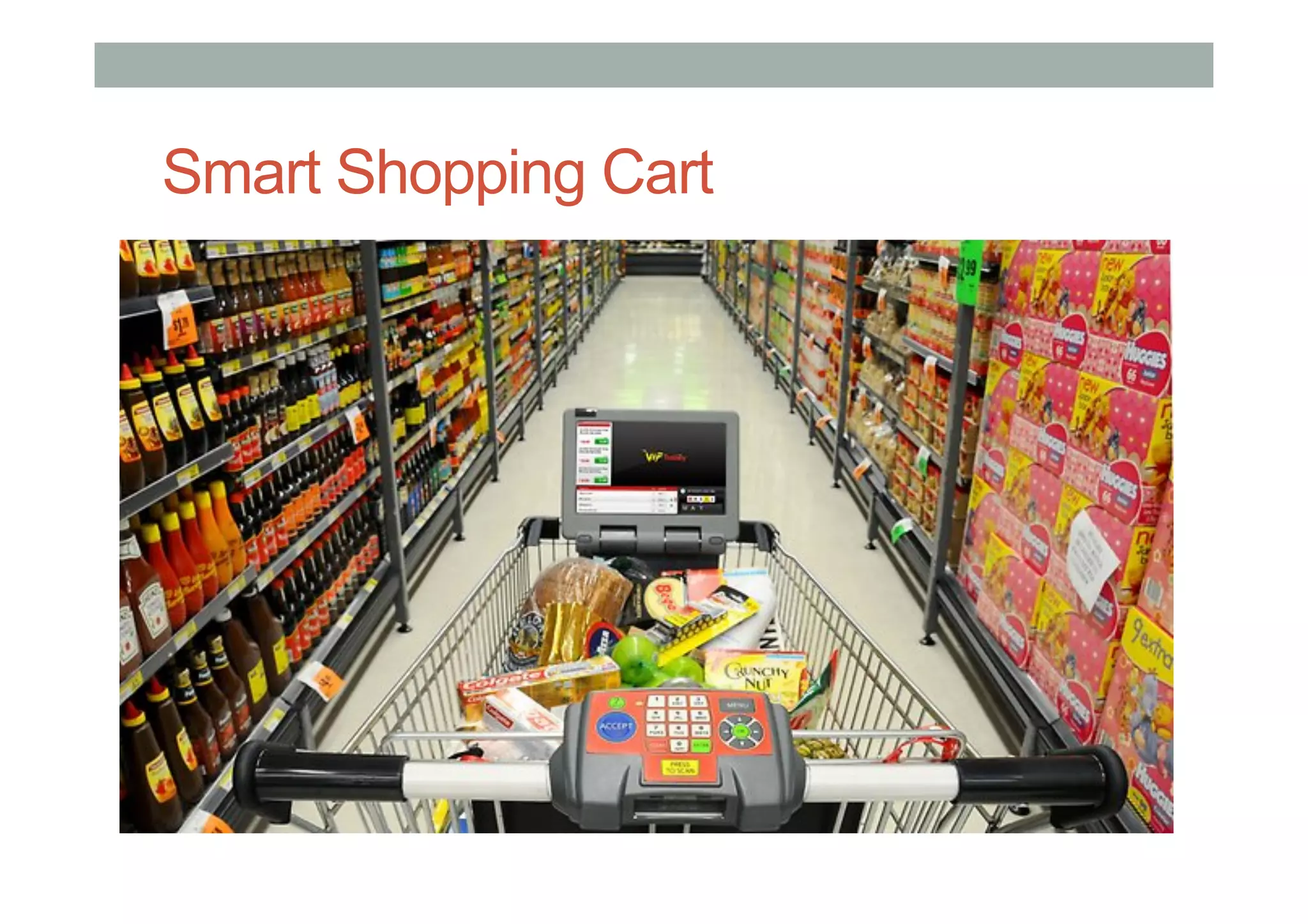 Smart Shopping Cart
 