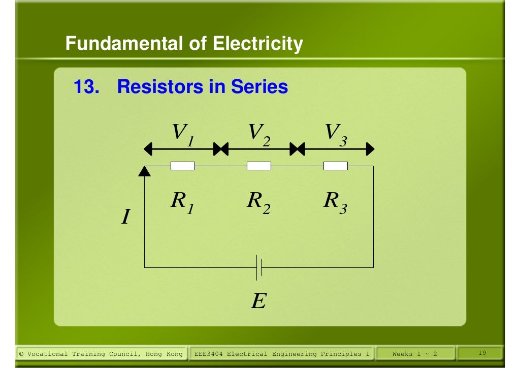 Lecture 1 fundamental of electricity