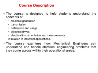 Comprehensive Electrical Engineering for Mechanical Engineers: Concepts ...