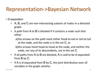 Lecture 1 graphical models | PPTX