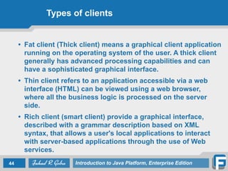 Lecture 1: Introduction to JEE | PDF