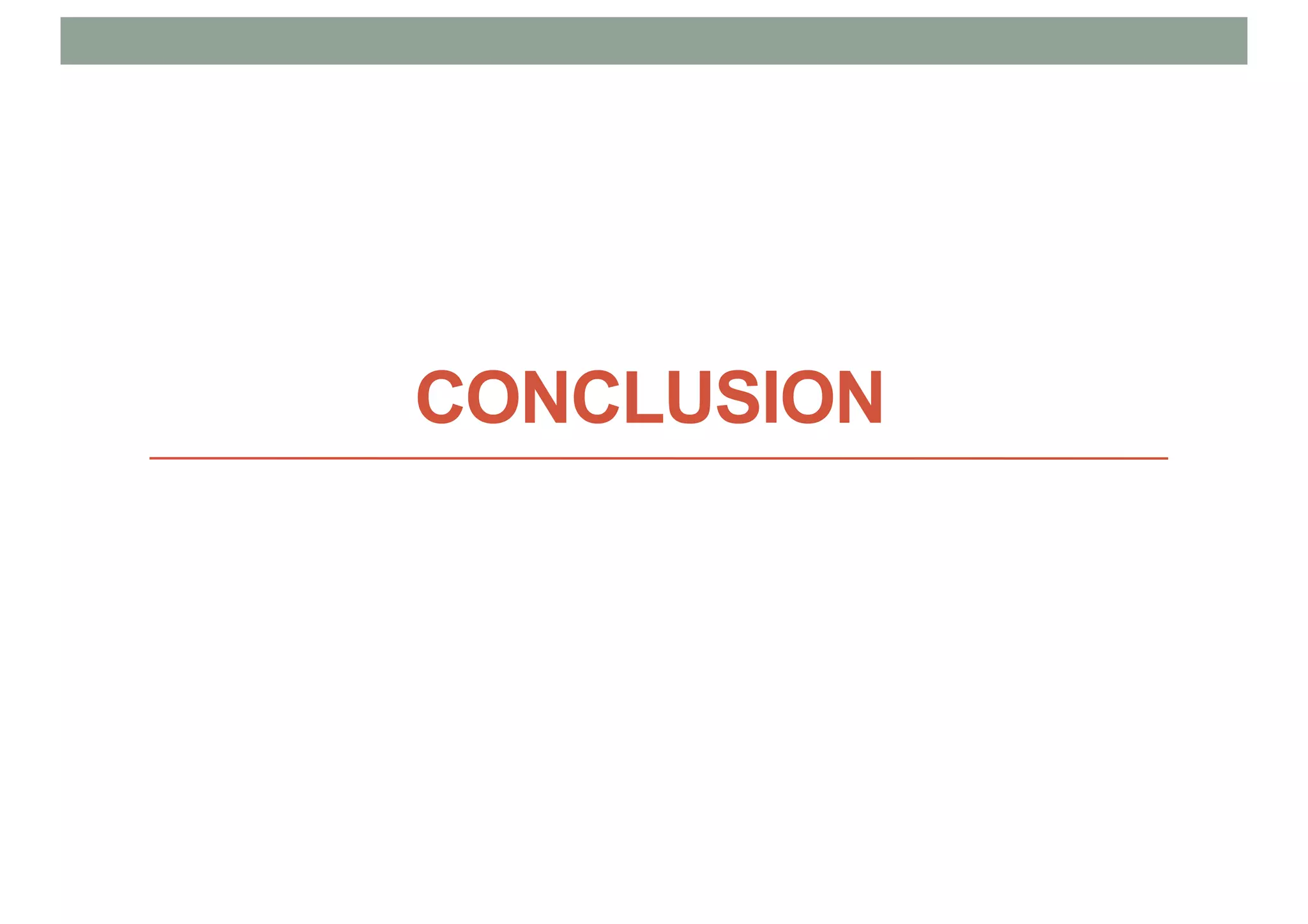 CONCLUSION
 