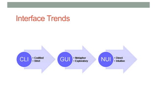 Interface Trends
 
