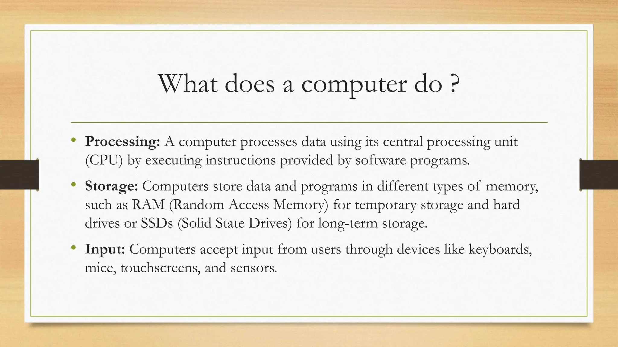 Lecture 1 introduction to computer pdf