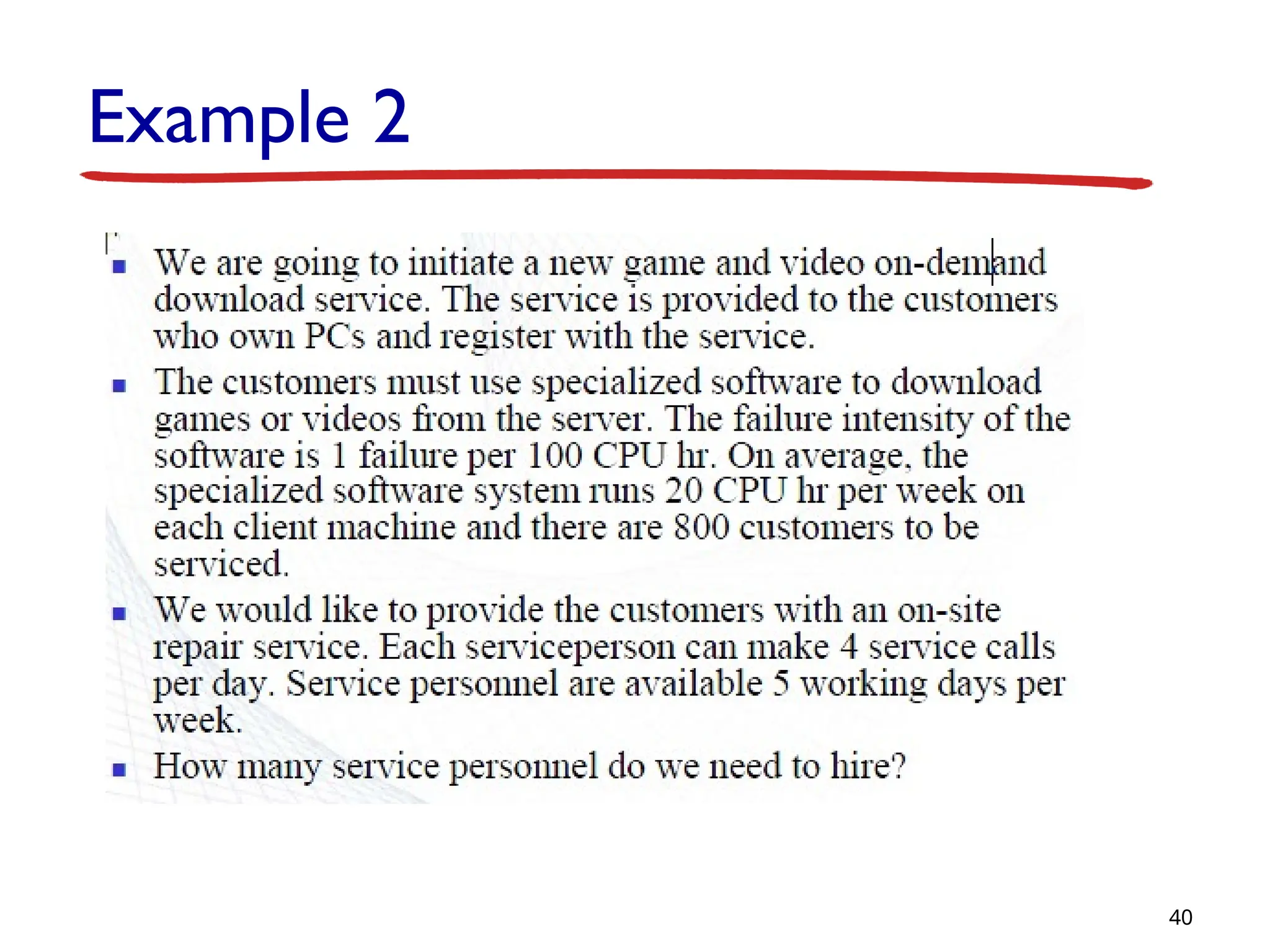 Example 2
40
 