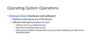 Comprehensive Overview of Operating Systems and Computer Architecture ...