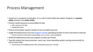 Comprehensive Overview of Operating Systems and Computer Architecture ...