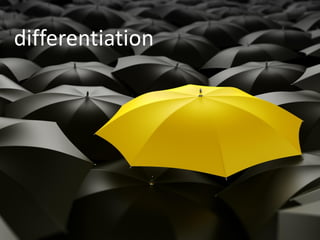 differentiation
 