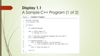 (ppt) program units main program syntax program... Lecture # 1 introduction revision - 1 | PDF