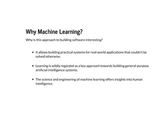 Comprehensive Introduction to Applied Machine Learning Techniques and ...