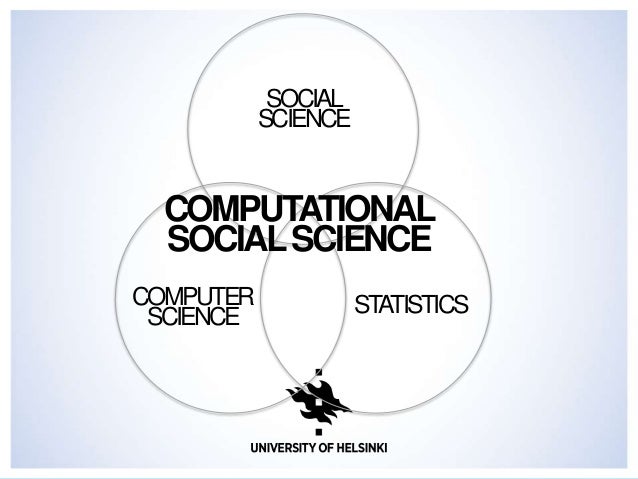 Introduction to Computational Social Science - Lecture 1