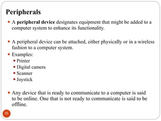Peripherals Request Examples Lecture 1 - Introduction to Computers.pptx