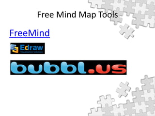 Free Mind Map Tools
FreeMind
 