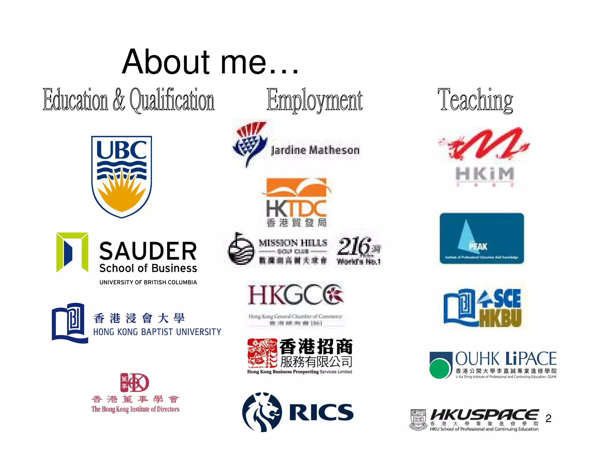 About me…




            2
 