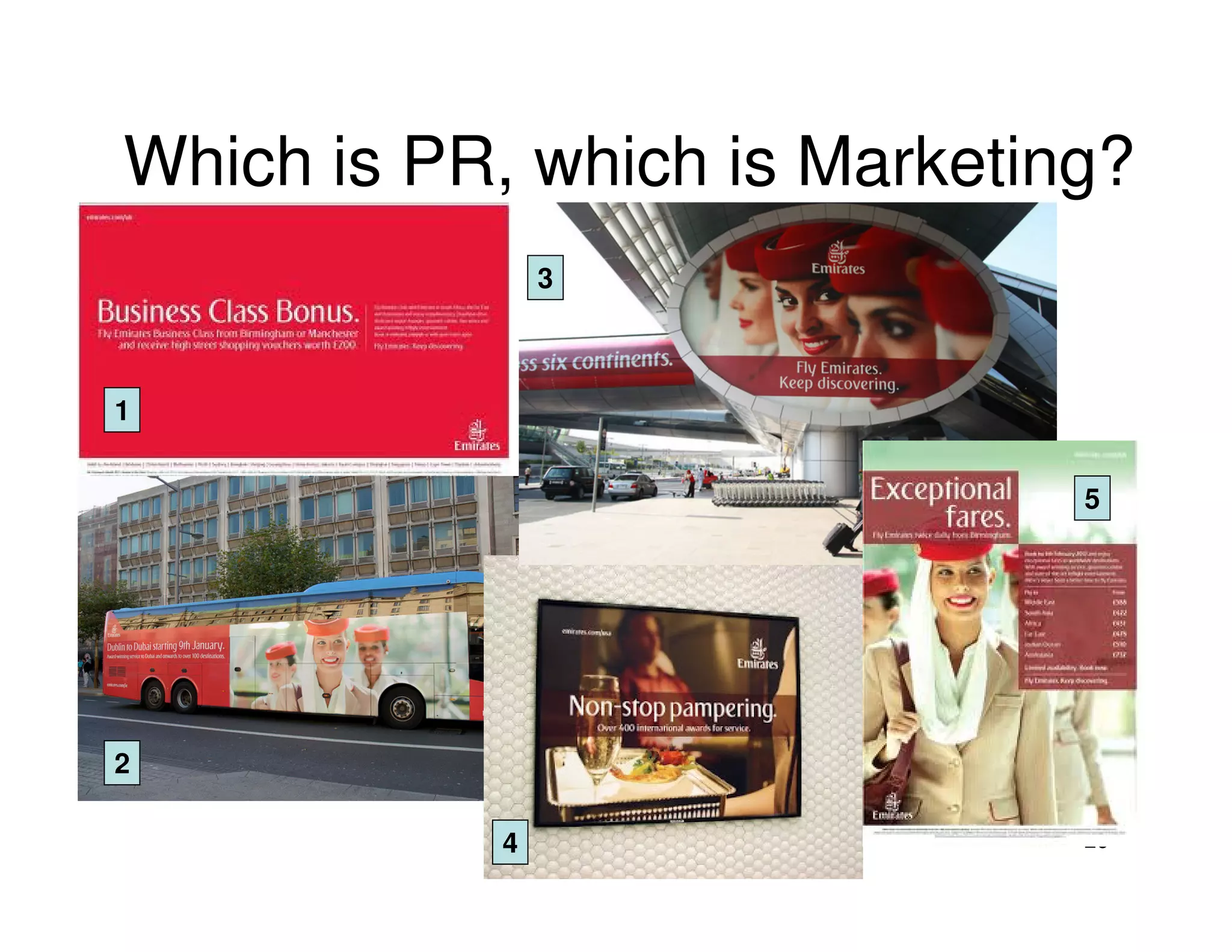 Which is PR, which is Marketing?
               3



1


                              5




2

           4                  26
 