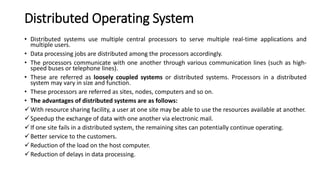 Introduction to operating systems | PPTX