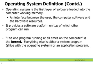 Lecture 1- Introduction to Operating Systems.pdf | Operating Systems ...