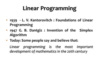 Lecture 1 introduction to or | PPTX