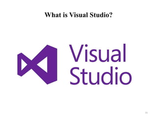 What is Visual Studio?
16
 