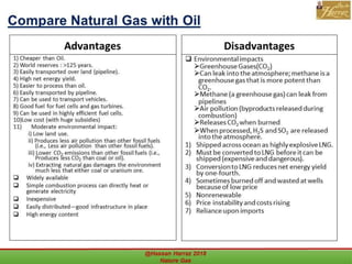Compare Natural Gas with Oil
 