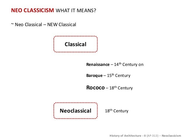 neoclassical architecture