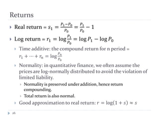 P1 Approximation Intro to Quant Trading Strategies (Lecture 1 of 10) | PDF