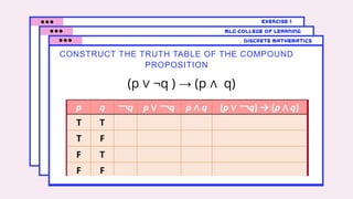 LECTURE 1: LOGIC | PPTX