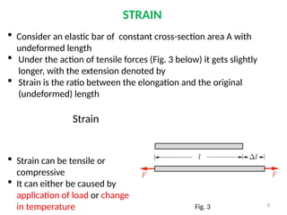 Stress and strain an introduction to structural analysis | PPTX