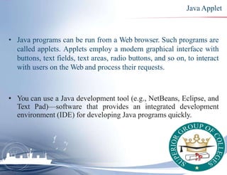 OOP with Java | PPT