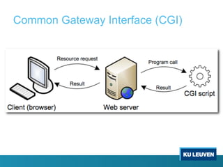 Common Gateway Interface (CGI)
 