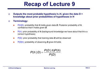 Lecture10 - Naïve Bayes