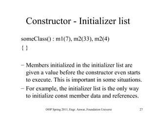 oop Lecture 10 | PPT