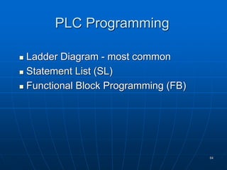 Plc Statement List Example.pdf Lecture 10.cont,11 (plc) | PDF