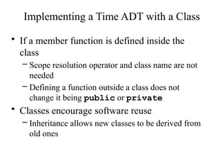 Classes and objects constructor and destructor | PPT