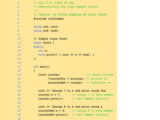 Classes and objects constructor and destructor | PPT