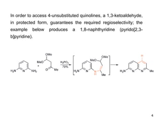 Lecture 10. Synthesis of Fused Heterocyclic Contain Six-membered.ppt