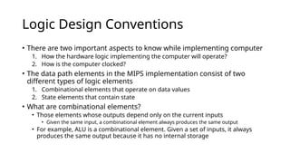 computer organization and assembly language chapter 4 processor | PPTX