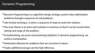 Lecture 10 - Design Strategy - Dynamic Programming.pptx