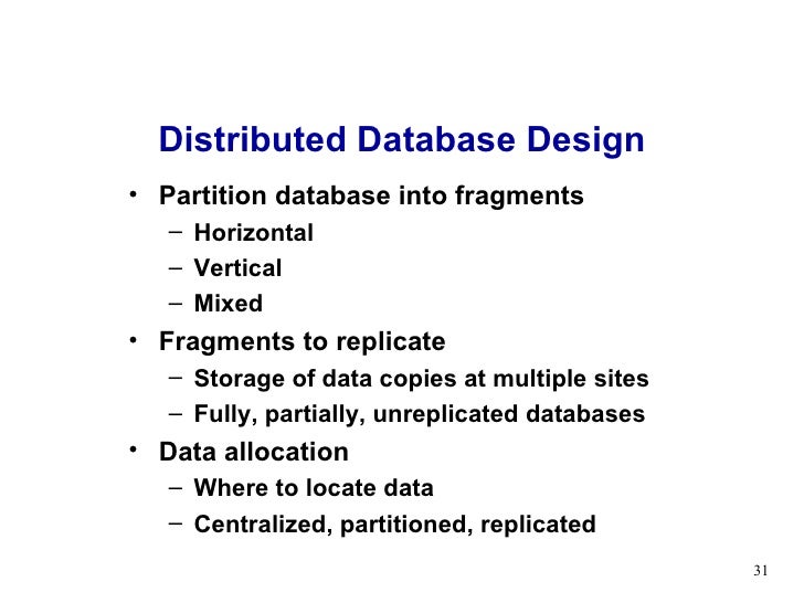 Lecture 10 distributed database management system