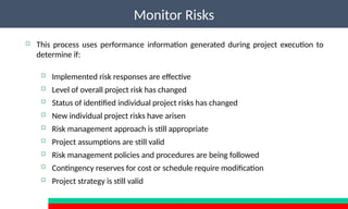 Comprehensive Guide to Risk Response Implementation and Monitoring in ...