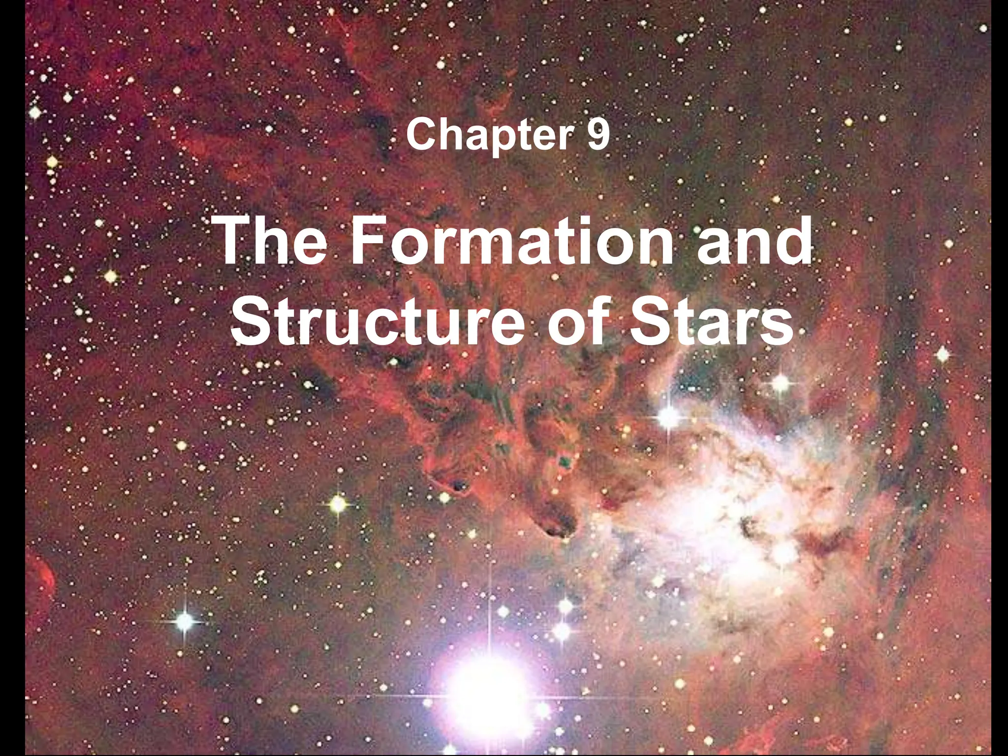 star formation lecture powerpoint presentation | PPT