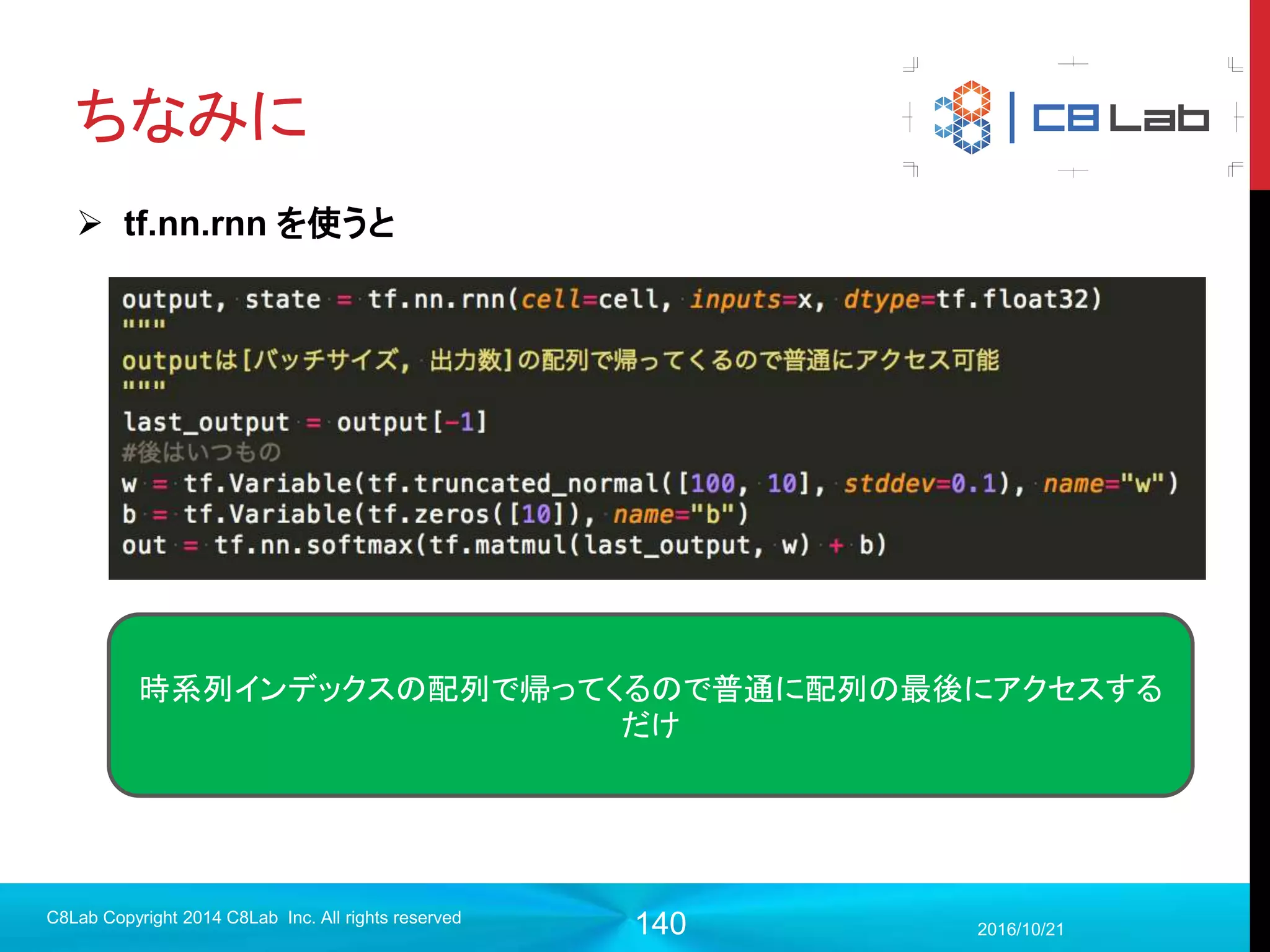 140
meta.tsv
 ただのファイル整形
2017/9/19
Singularity Copyright 2016 Singularity Inc. All rights
reserved
 