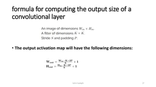 Machine Learning Lectures - Convolutional Neural Networks | PDF