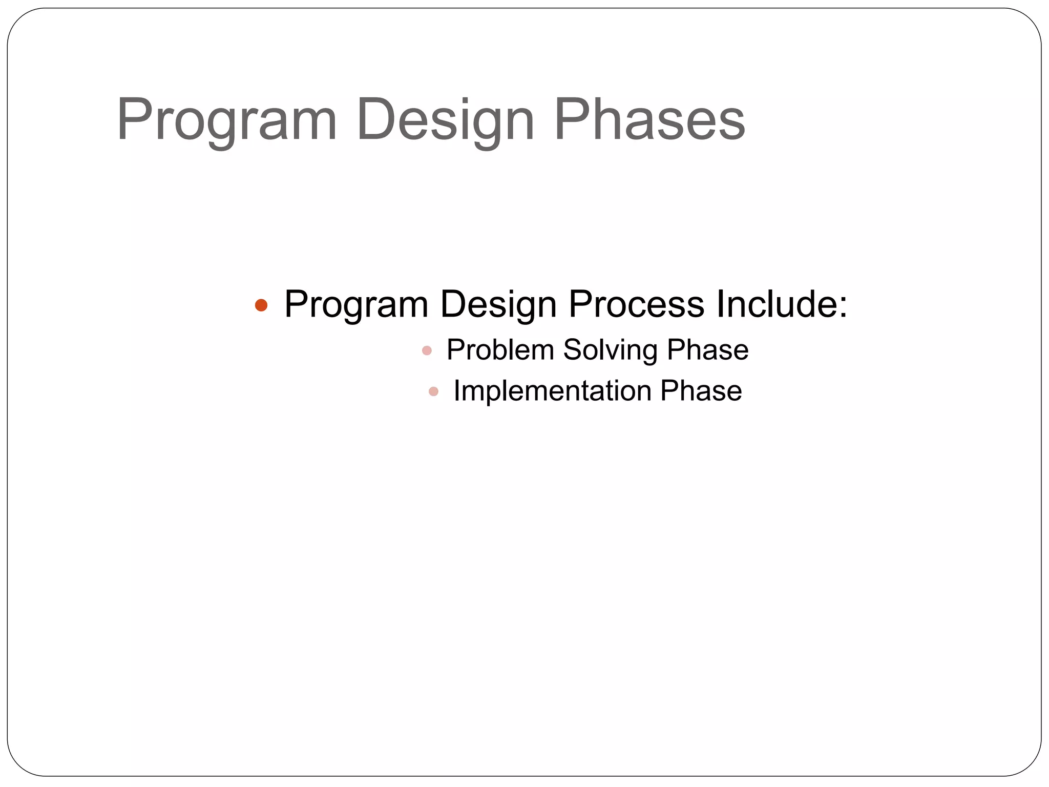 Introduction to Programming | PPT | Free Download