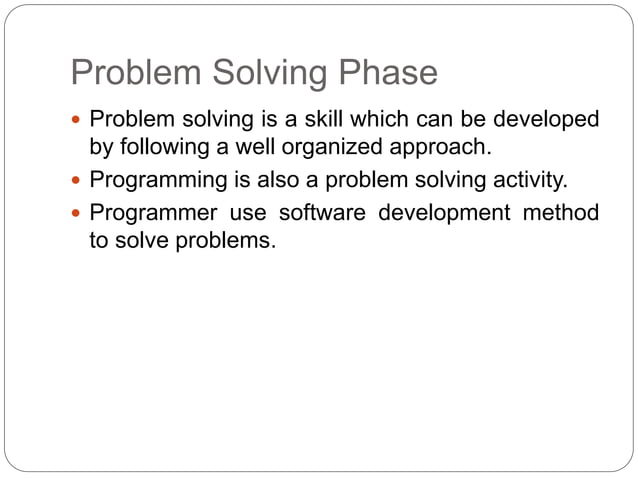 Introduction to Programming | PPT | Free Download