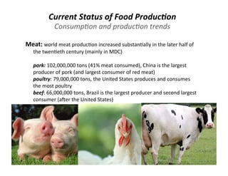 Lecture 10 food hunger and poverty