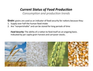 Lecture 10 food hunger and poverty