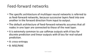 Machine Learning Lectures Multi layer Neural Networks | PDF