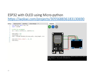 Comprehensive Introduction to ESP32 and MaixDuino Embedded Systems | PPTX