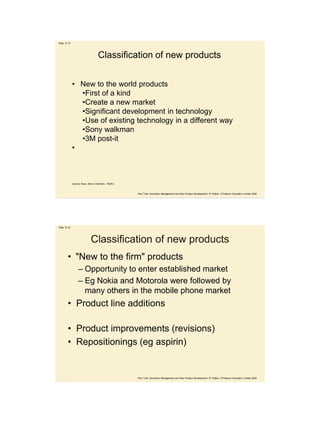 New product design and development | PDF